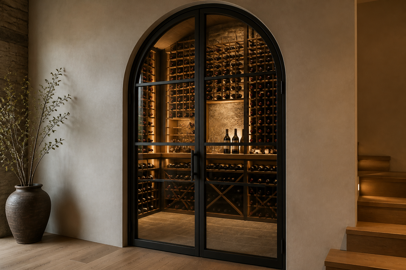 VLX 100 Arched / Custom Door in West Covina, CA | Hale Windows West Covina - detail 3