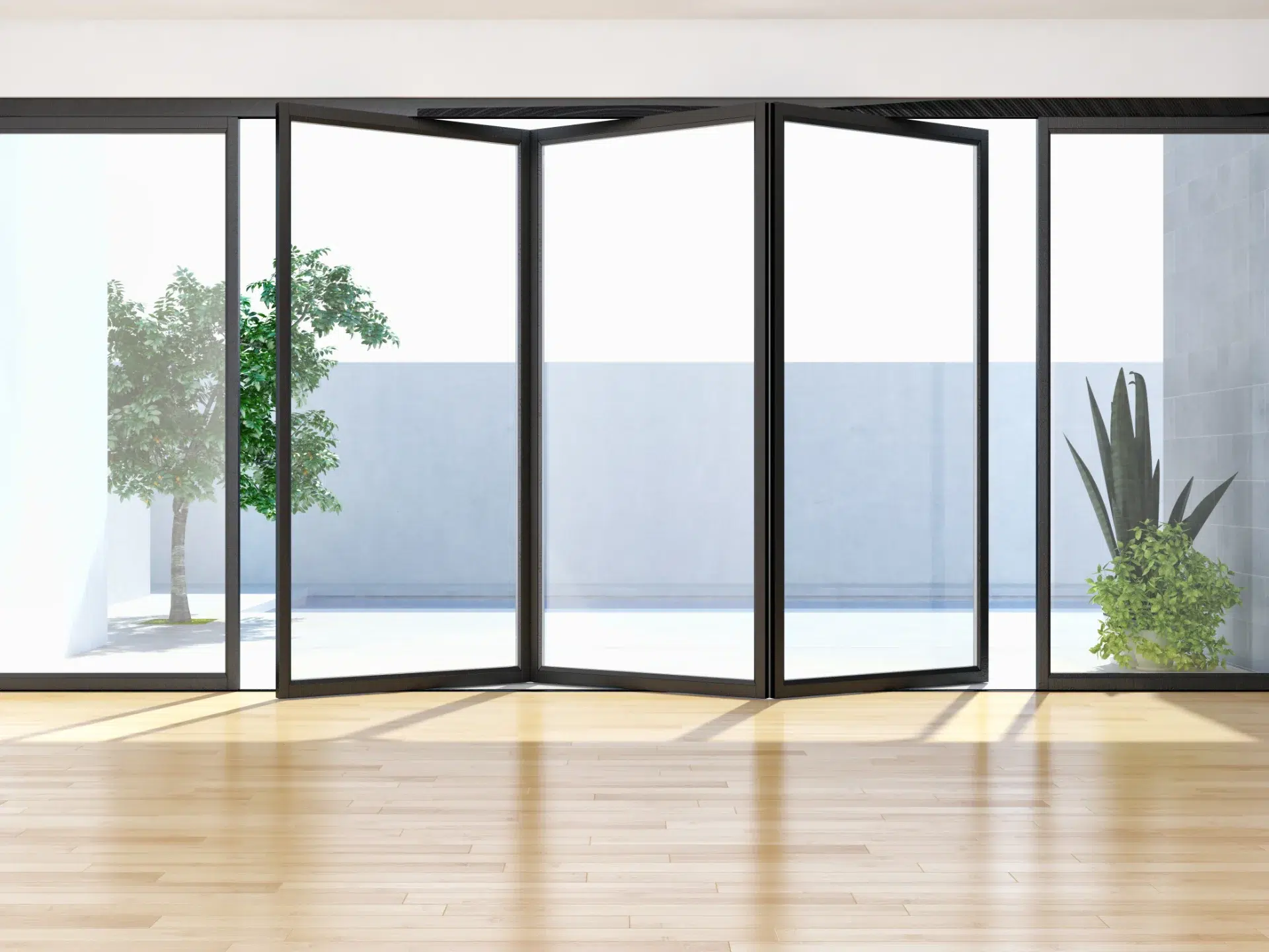 VLX 100 Bifold / Folding Door in West Covina, CA | Hale Windows West Covina - detail 1