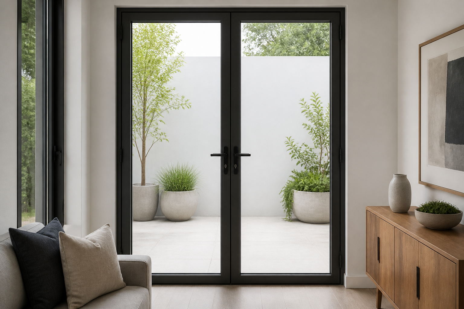 VLX 100 Double Swing / French Door in West Covina, CA | Hale Windows West Covina - detail 6