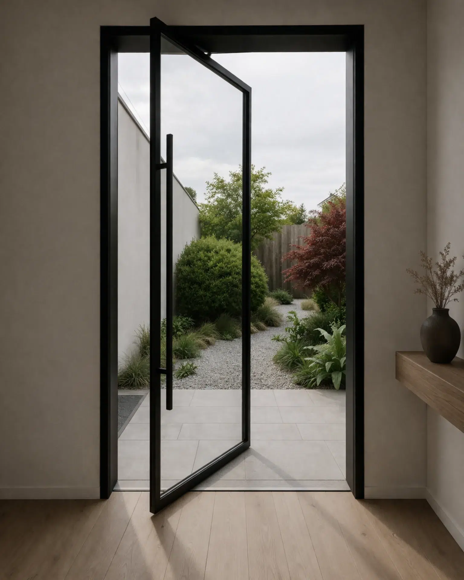 VLX 100 Pivot Door in West Covina, CA | Hale Windows West Covina - detail 1